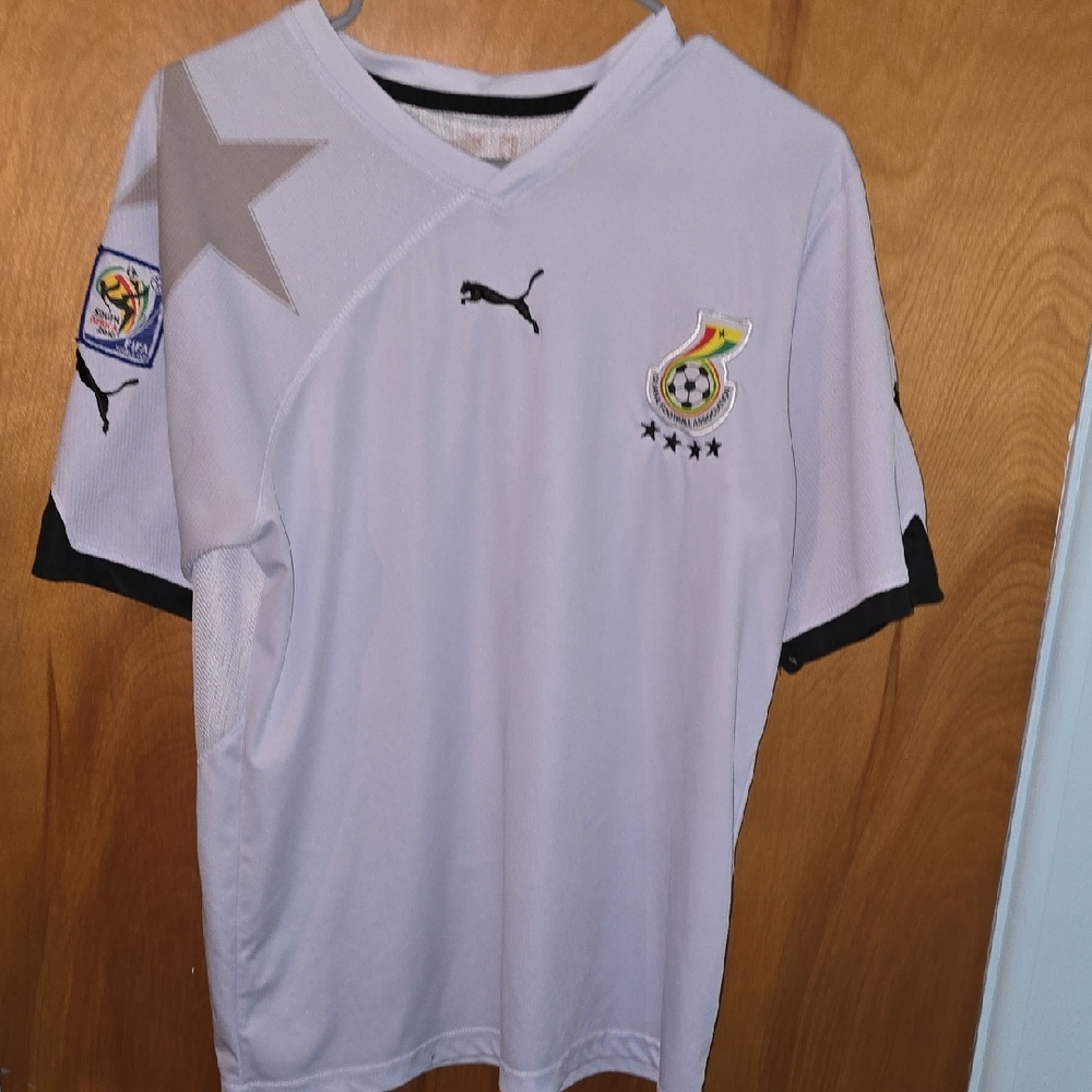 2010 PUMA GHANA HOME JERSEY